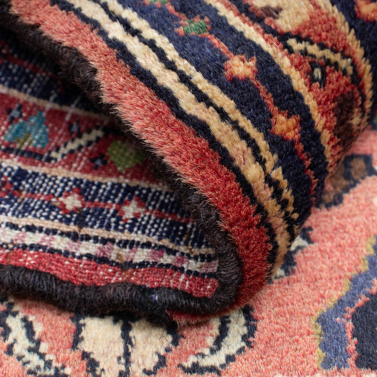 Persisk matta - Nomadic - 90 x 62 cm - rost