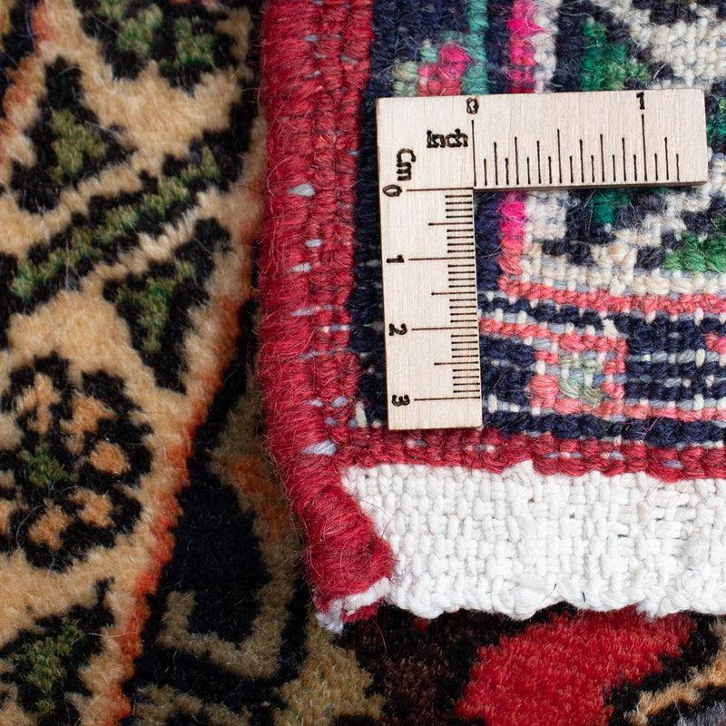 Persisk matta - Nomadic - 93 x 63 cm - mörkröd