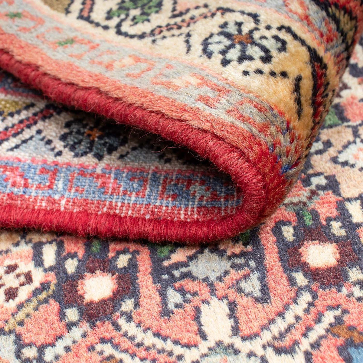 Persisk matta - Nomadic - 94 x 60 cm - ljusröd