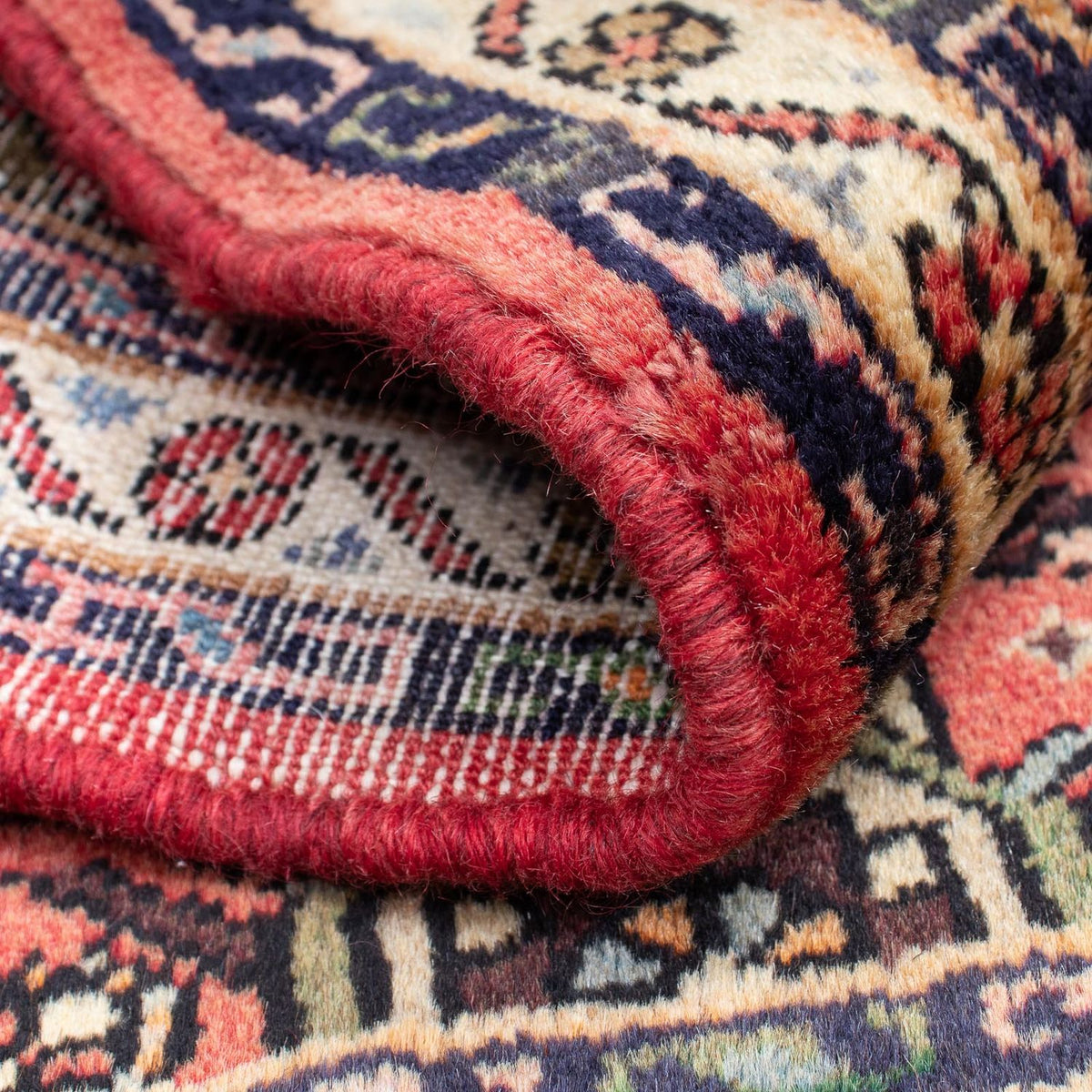 Persisk matta - Nomadic - 90 x 61 cm - ljusröd