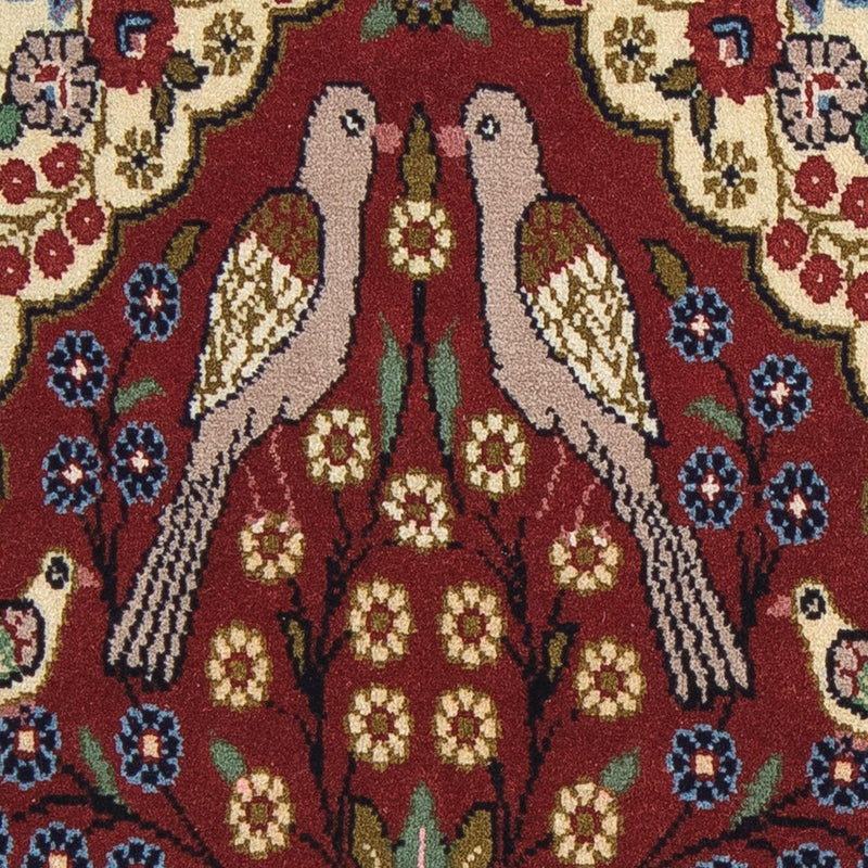 Persisk matta - Classic - 104 x 63 cm - mörkröd