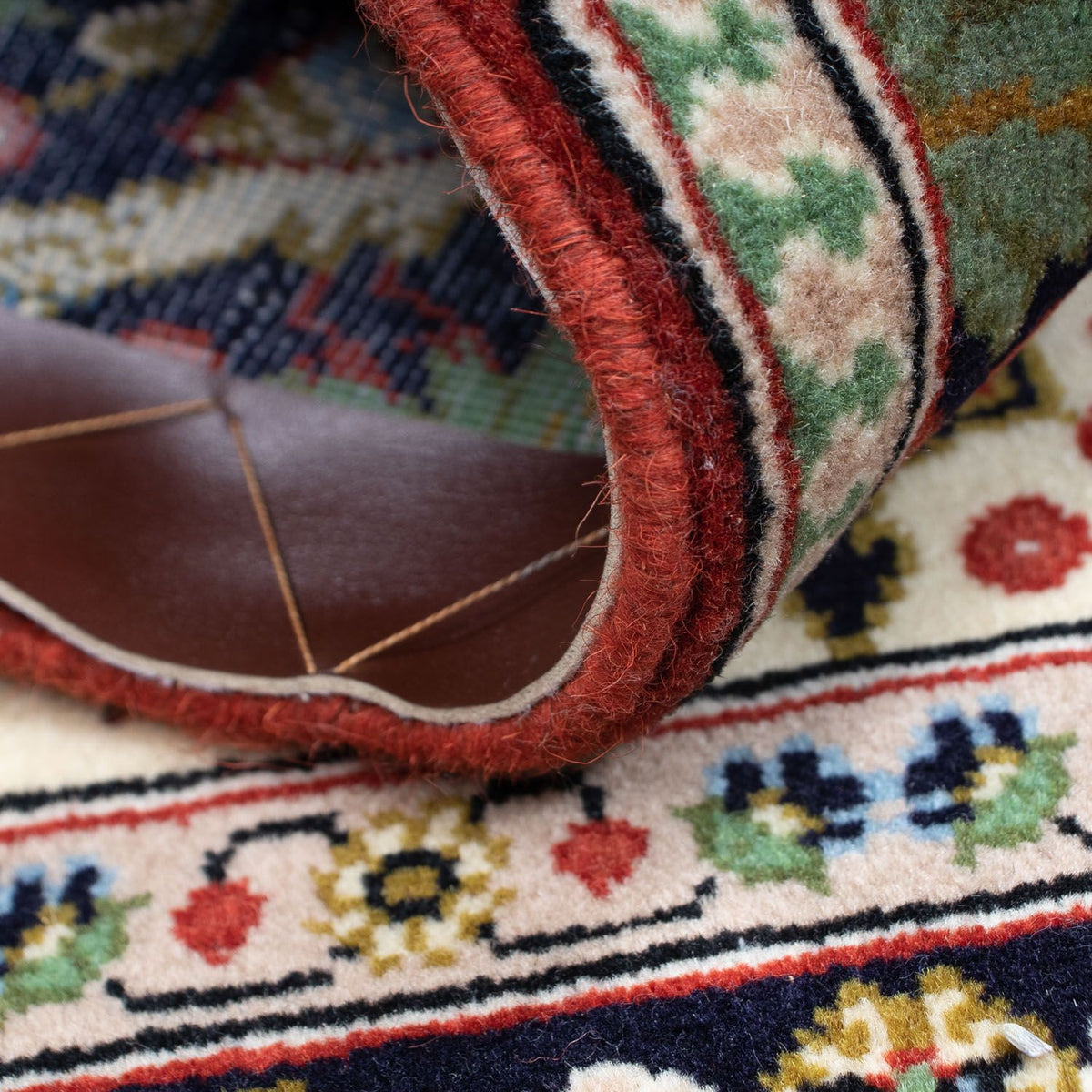 Persisk matta - Classic - 104 x 63 cm - mörkröd