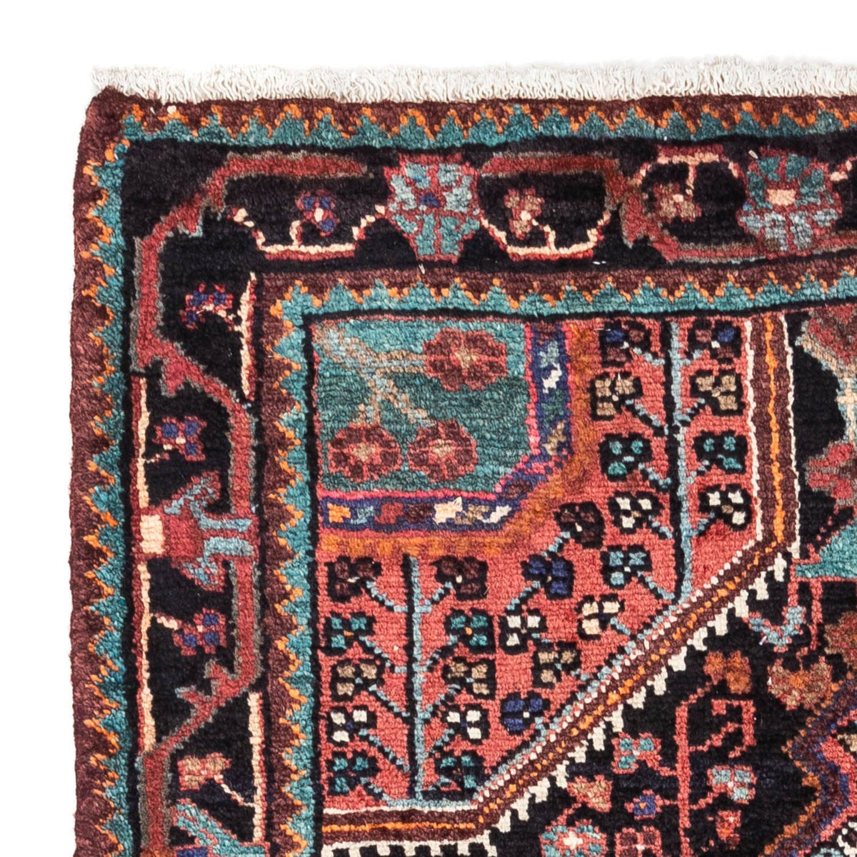 Persisk matta - Nomadic - 142 x 89 cm - mörkblå