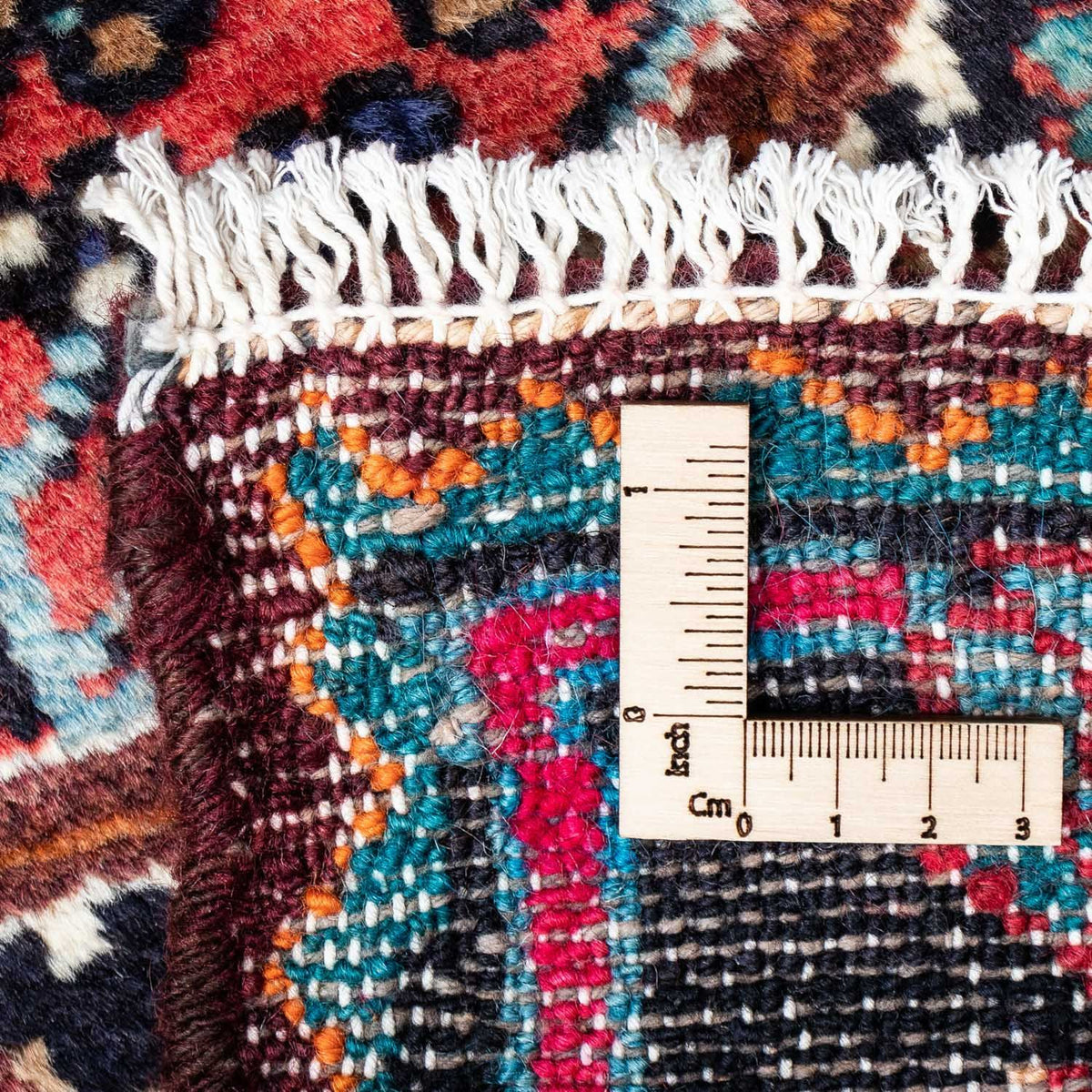 Persisk matta - Nomadic - 142 x 89 cm - mörkblå