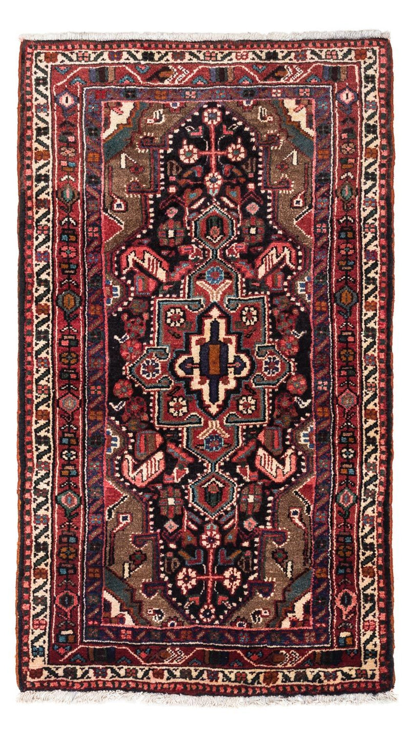 Persisk matta - Nomadic - 135 x 76 cm - mörkblå