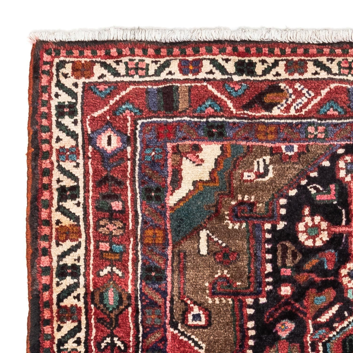 Persisk matta - Nomadic - 135 x 76 cm - mörkblå