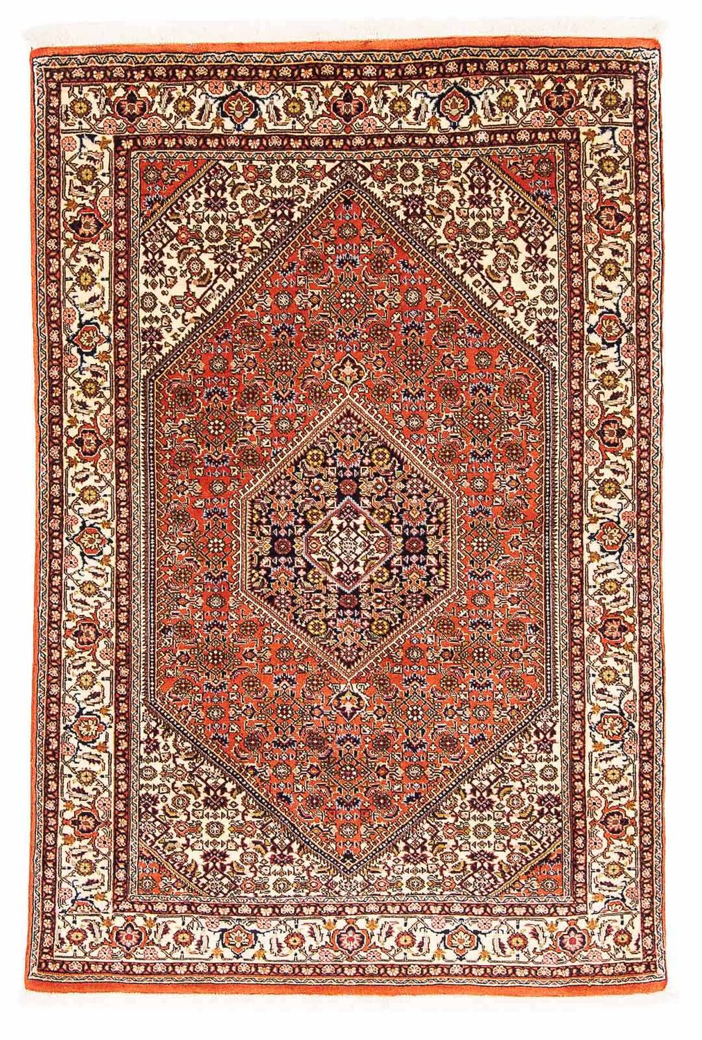 Persisk matta - Bijar - 162 x 106 cm - rosa