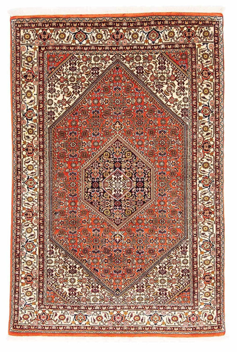 Persisk matta - Bijar - 162 x 106 cm - rosa