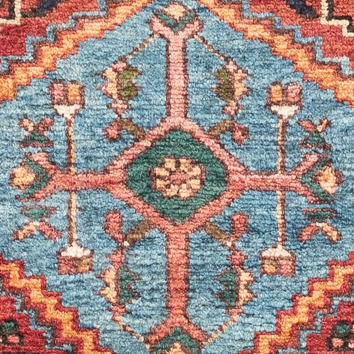 Persisk matta - Nomadic - 141 x 79 cm - röd