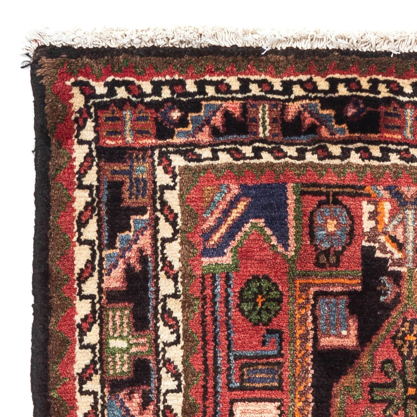 Persisk matta - Nomadic - 127 x 74 cm - röd
