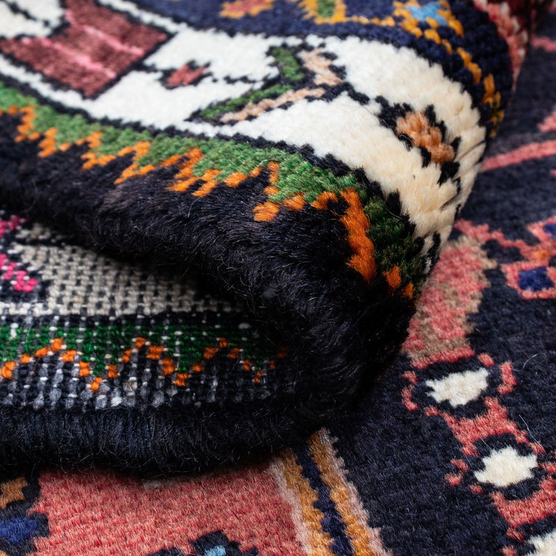 Persisk matta - Nomadic - 108 x 78 cm - mörkblå