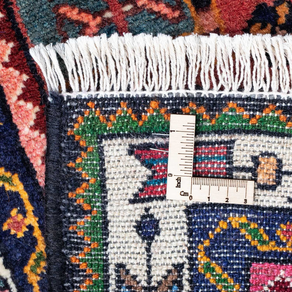 Persisk matta - Nomadic - 108 x 78 cm - mörkblå