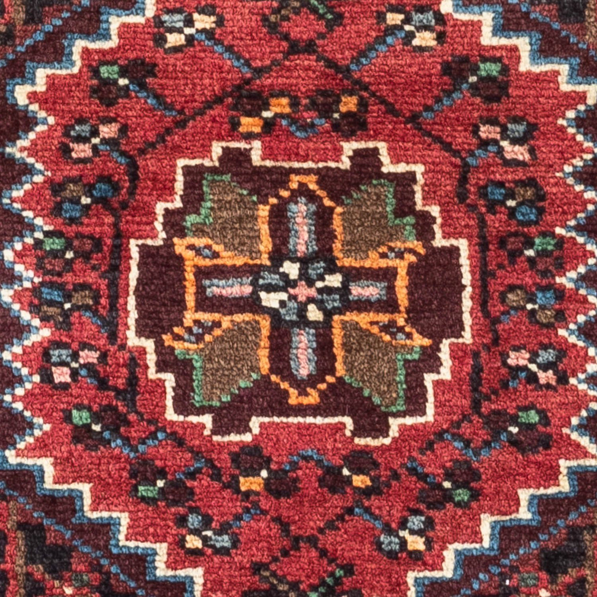 Persisk matta - Nomadic - 127 x 79 cm - ljusröd