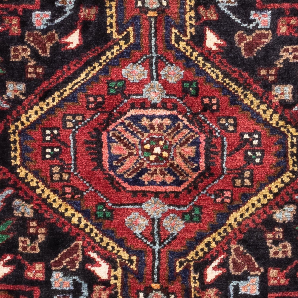 Persisk matta - Nomadic - 127 x 81 cm - mörkblå