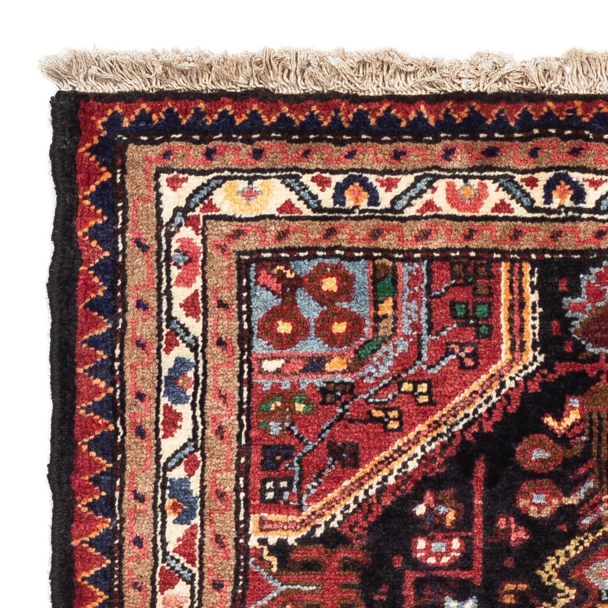 Persisk matta - Nomadic - 127 x 81 cm - mörkblå