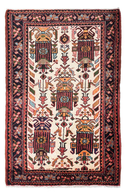 Persisk matta - Nomadic - 142 x 91 cm - beige