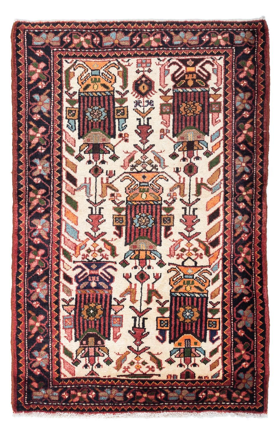 Persisk matta - Nomadic - 142 x 91 cm - beige