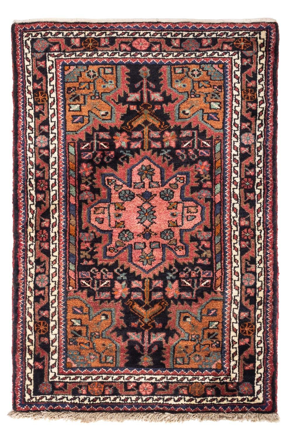 Persisk matta - Nomadic - 124 x 82 cm - ljusröd