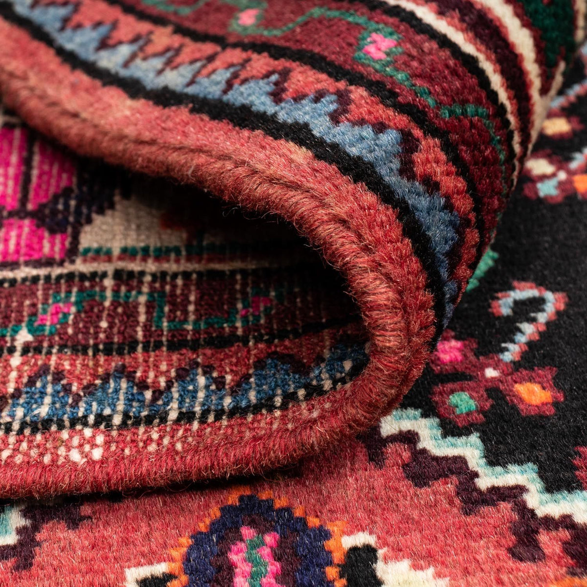 Persisk matta - Nomadic - 116 x 81 cm - ljusröd