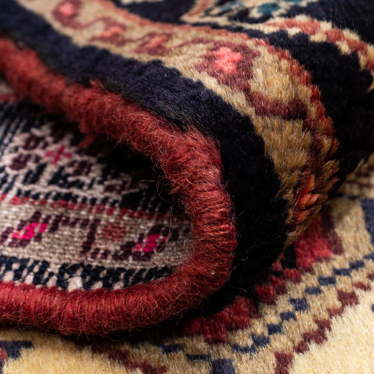 Persisk matta - Nomadic - 123 x 83 cm - röd