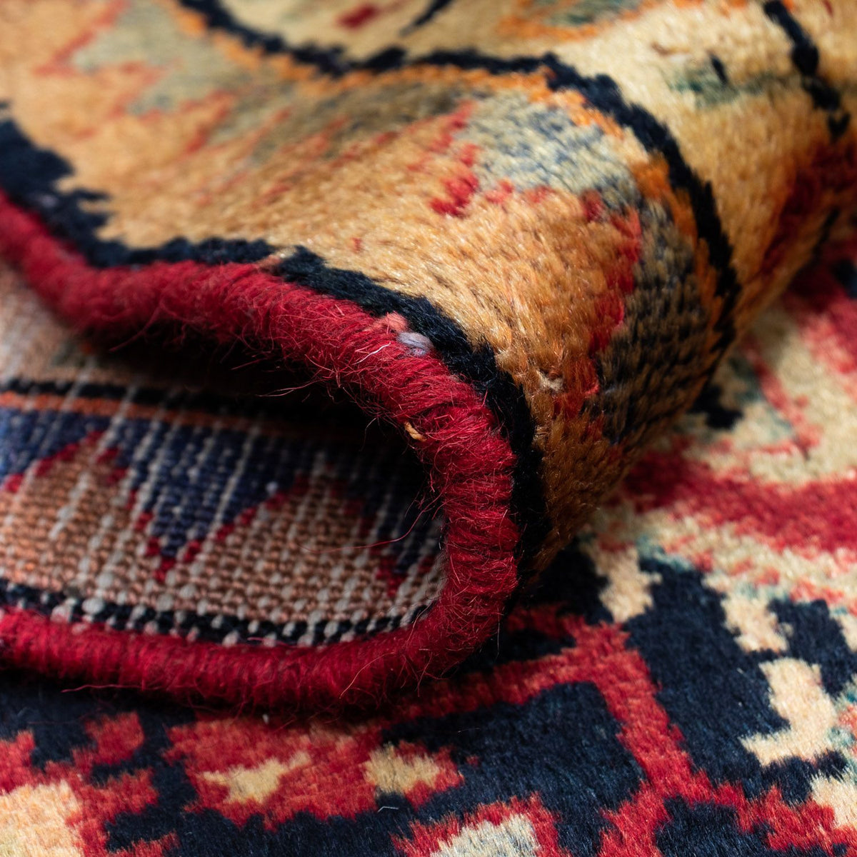 Persisk matta - Nomadic - 126 x 76 cm - röd