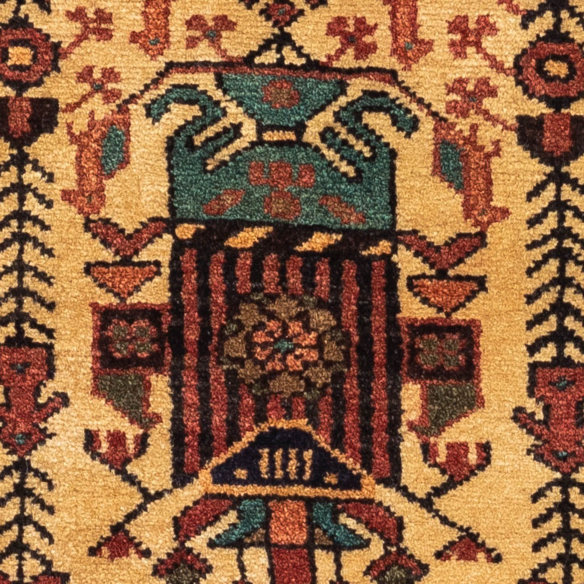 Persisk matta - Nomadic - 125 x 79 cm - beige