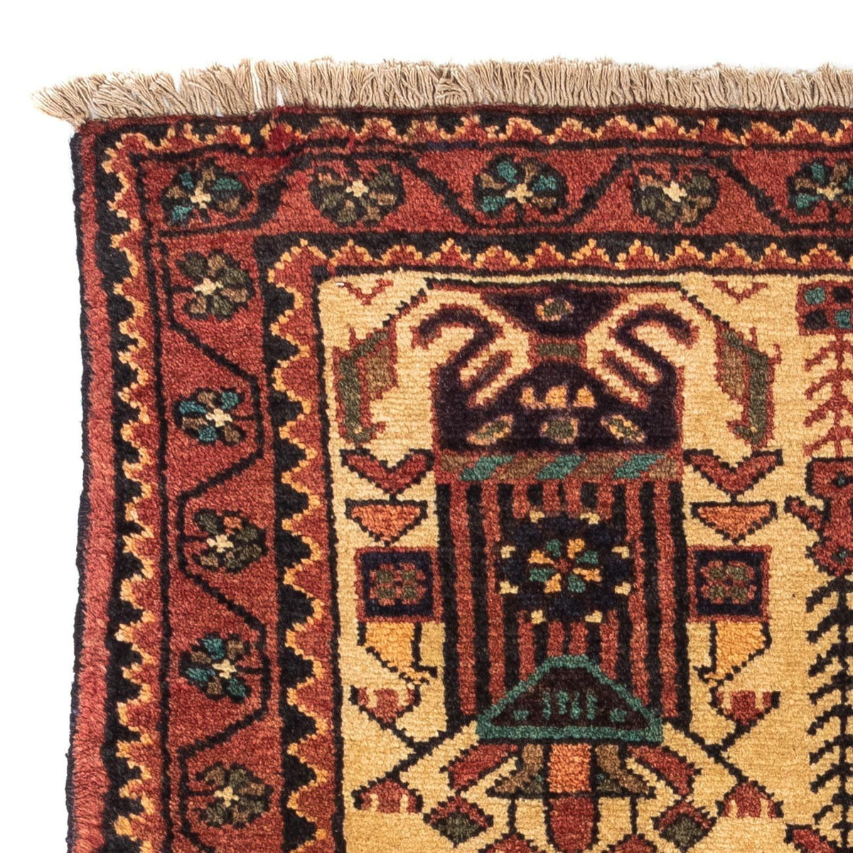 Persisk matta - Nomadic - 125 x 79 cm - beige