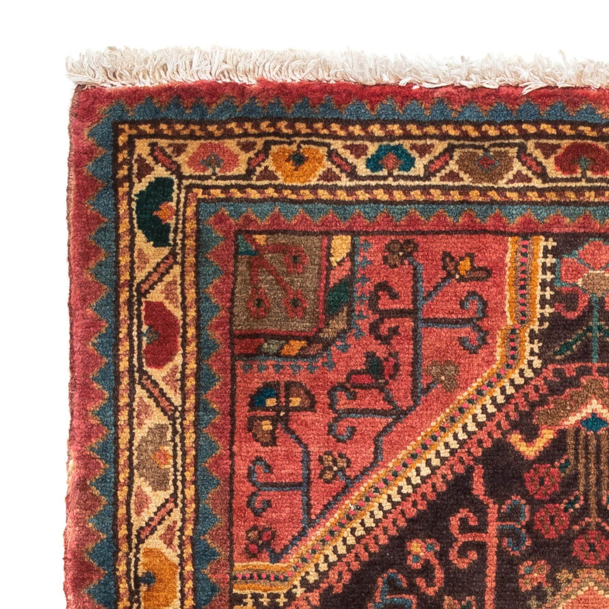 Persisk matta - Nomadic - 130 x 80 cm - ljusröd