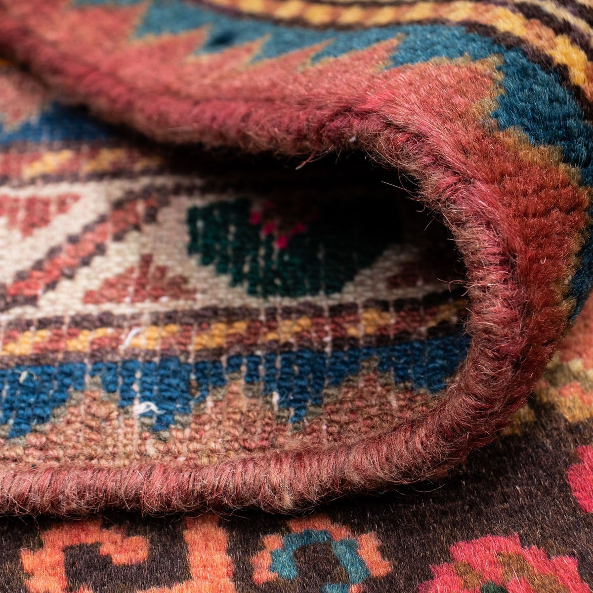 Persisk matta - Nomadic - 130 x 80 cm - ljusröd