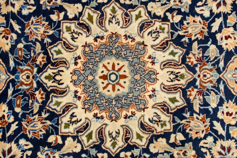 Persisk matta - Nain - Premium - 143 x 92 cm - mörkblå