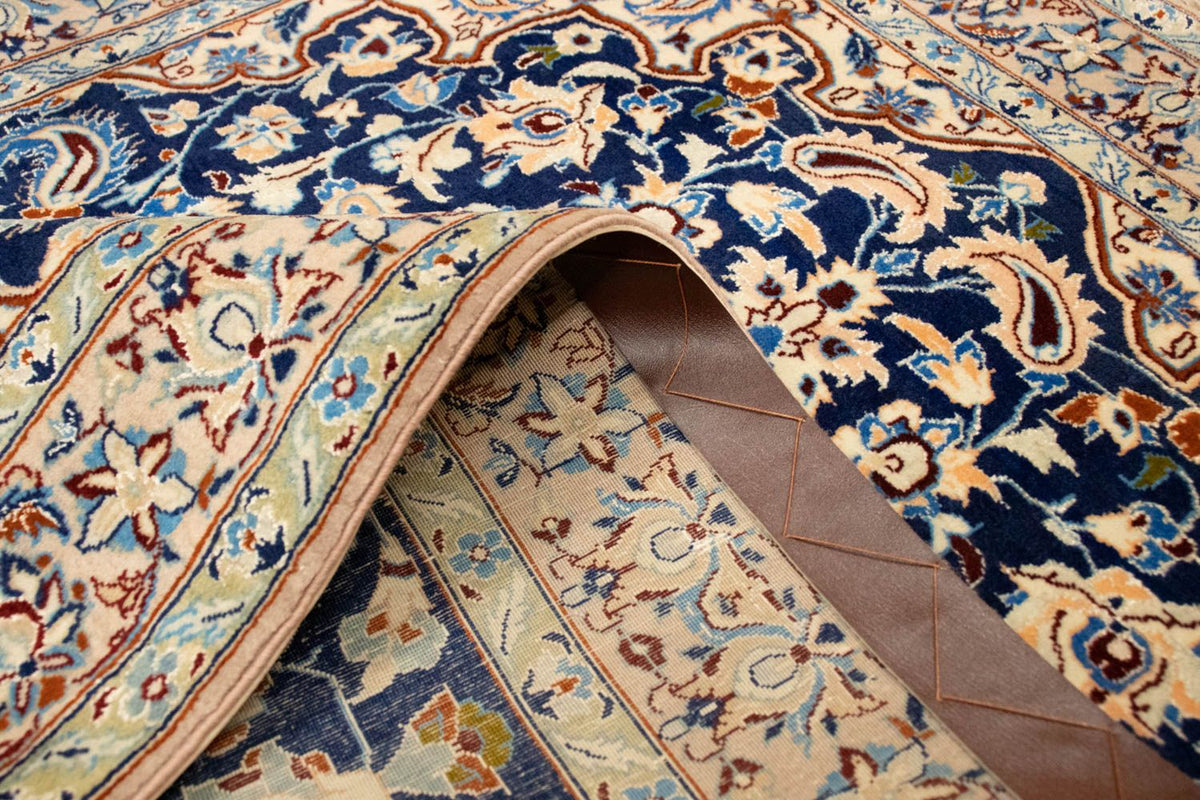 Persisk matta - Nain - Premium - 143 x 92 cm - mörkblå