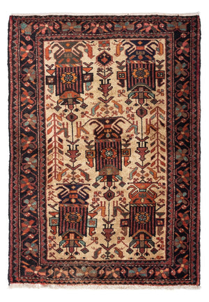 Persisk matta - Nomadic - 133 x 95 cm - beige