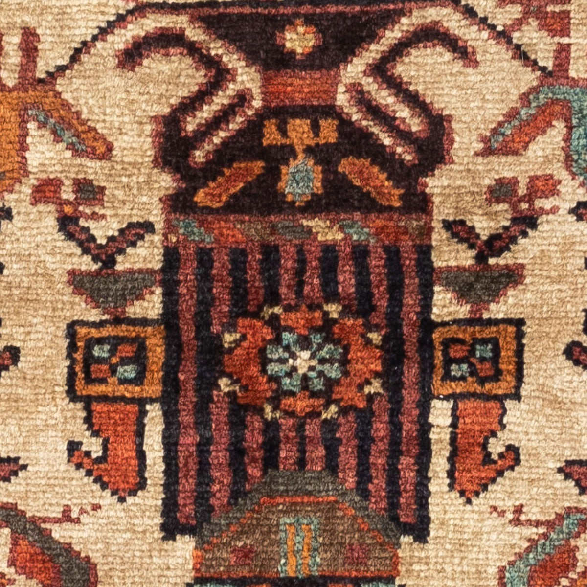 Persisk matta - Nomadic - 133 x 95 cm - beige