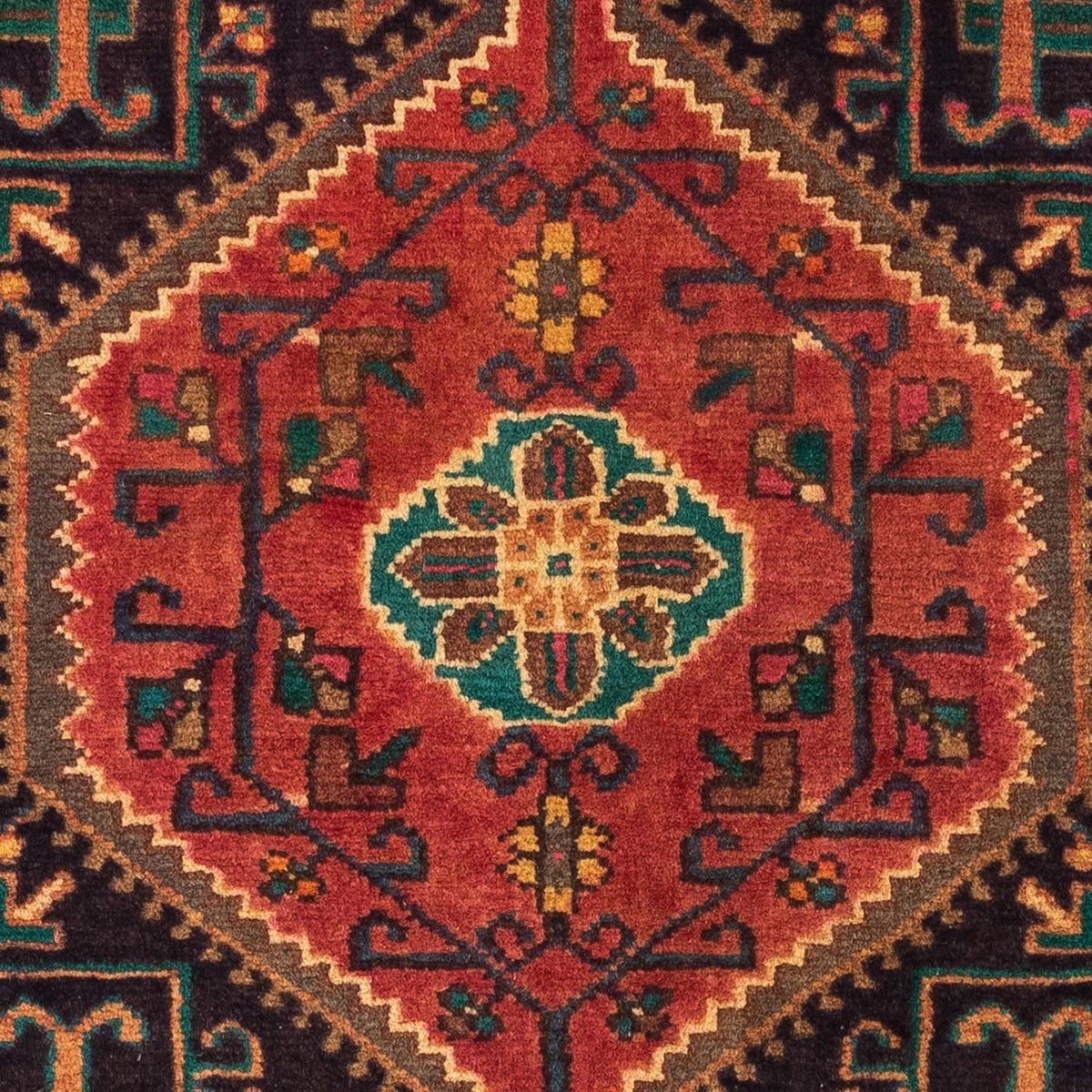 Persisk matta - Nomadic - 130 x 95 cm - röd