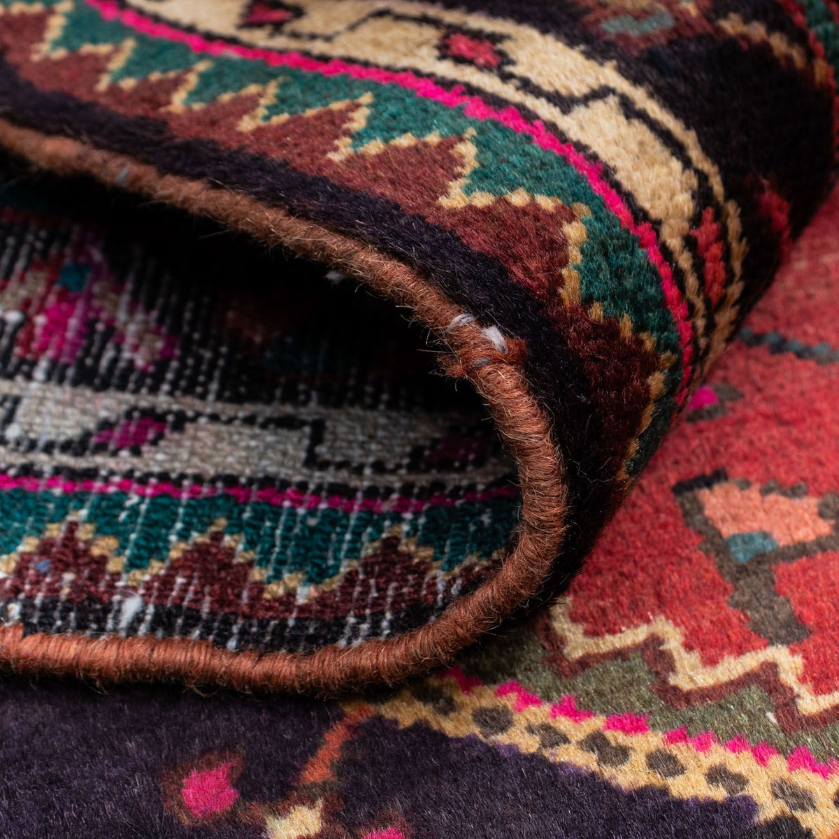 Persisk matta - Nomadic - 136 x 90 cm - röd