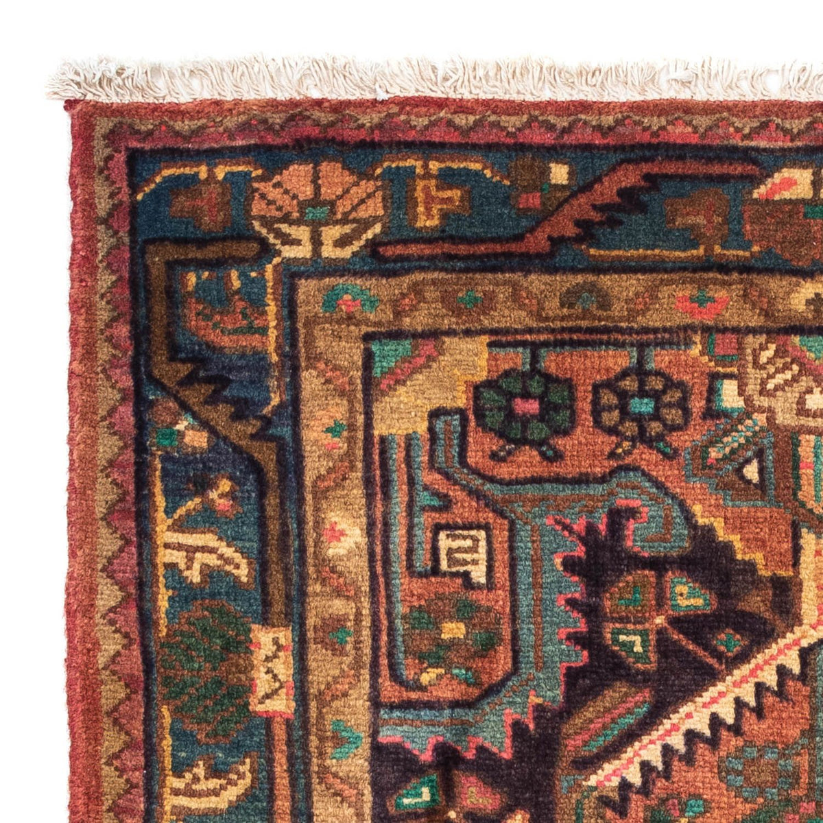 Persisk matta - Nomadic - 140 x 86 cm - ljusröd