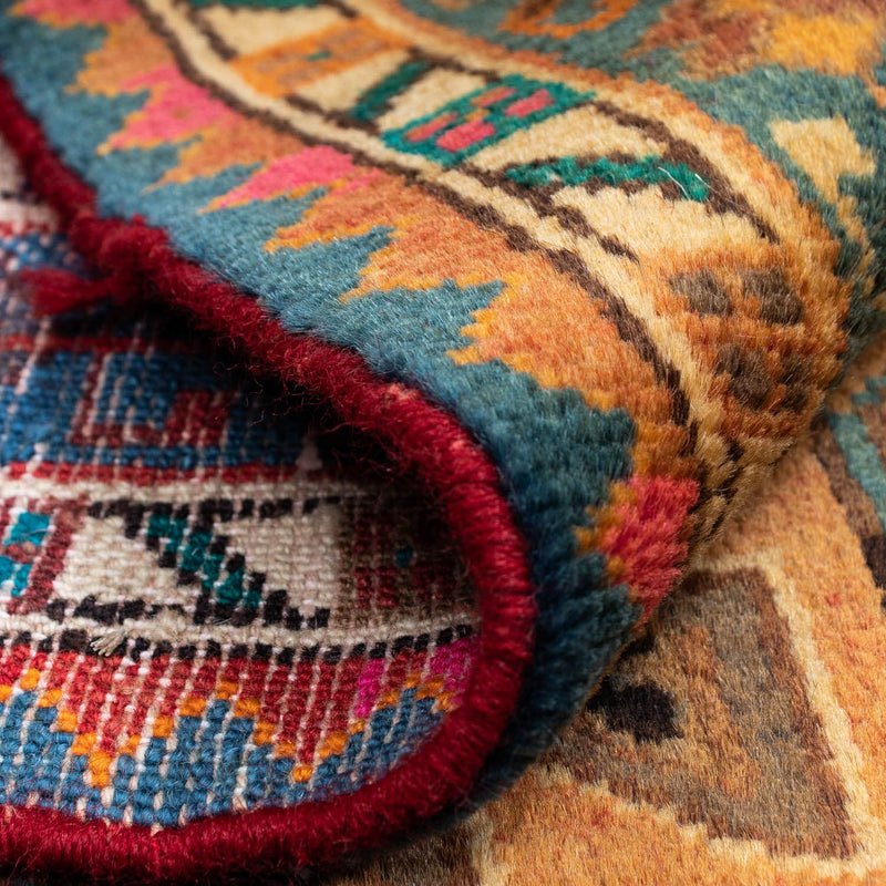 Persisk matta - Nomadic - 130 x 91 cm - ljusbrun