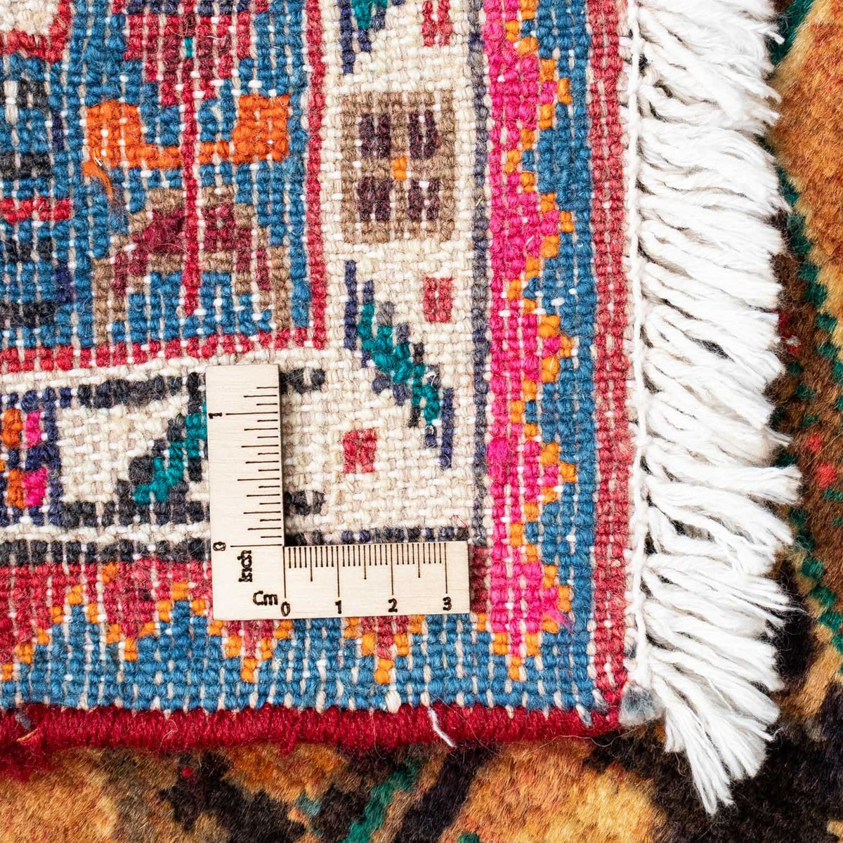 Persisk matta - Nomadic - 130 x 91 cm - ljusbrun