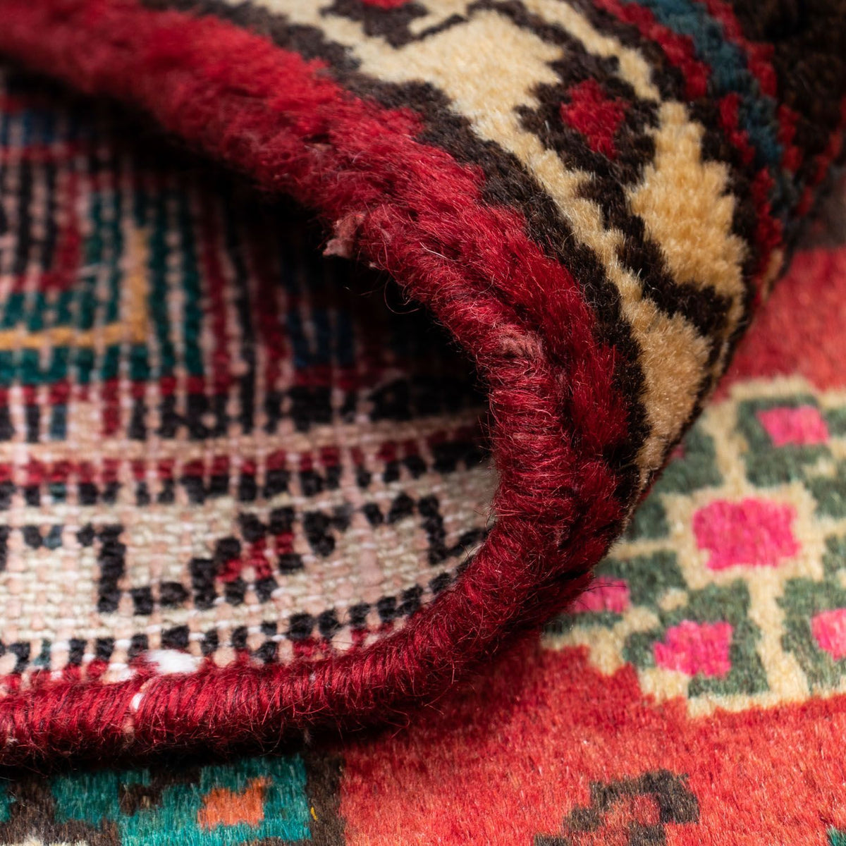 Persisk matta - Nomadic - 128 x 85 cm - röd