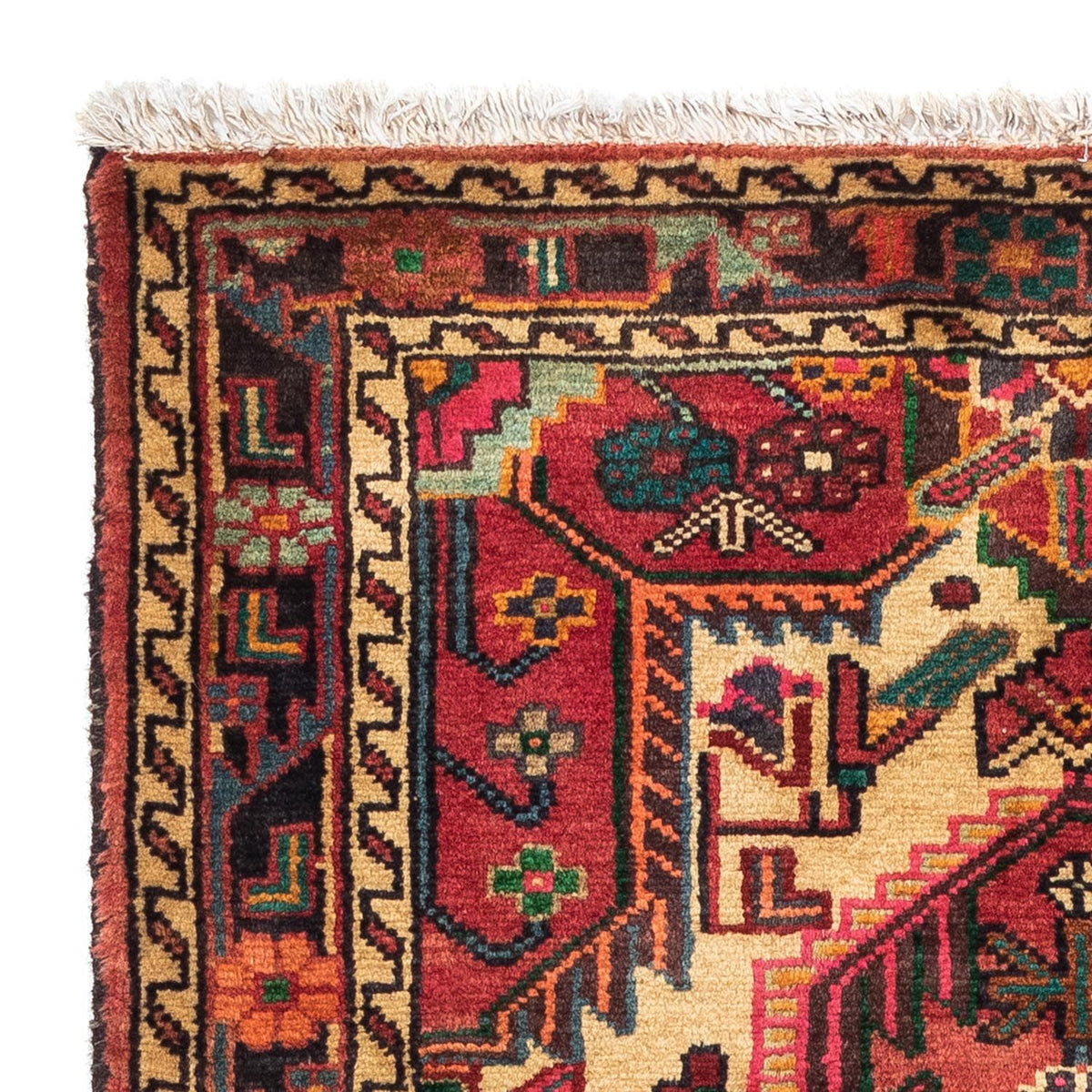 Persisk matta - Nomadic - 125 x 85 cm - ljusröd