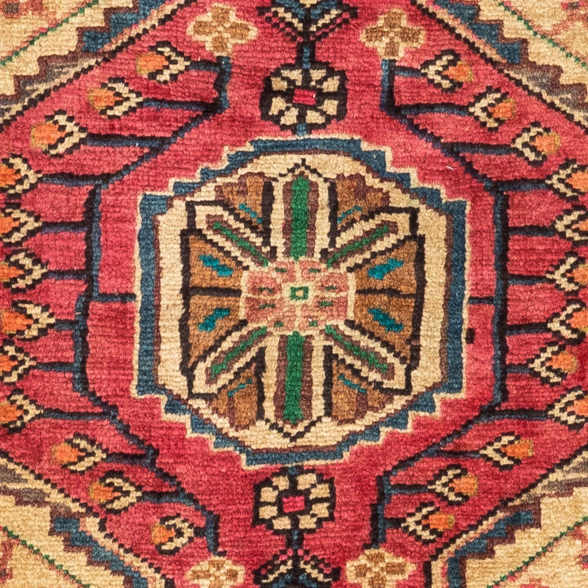 Persisk matta - Nomadic - 124 x 83 cm - röd