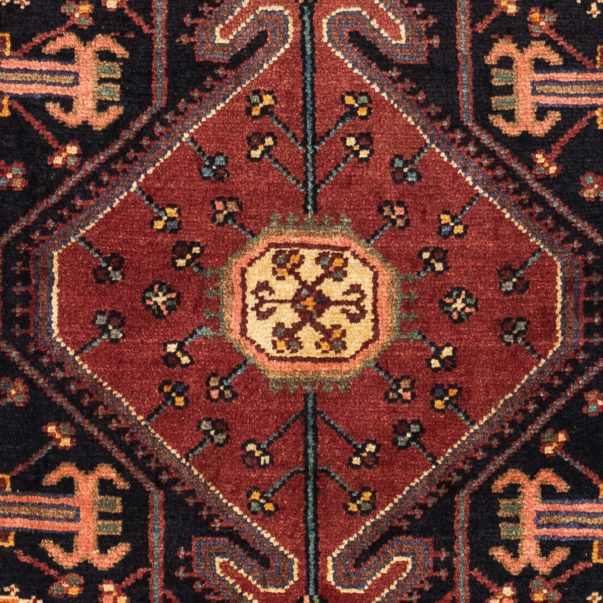 Persisk matta - Nomadic - 122 x 92 cm - röd