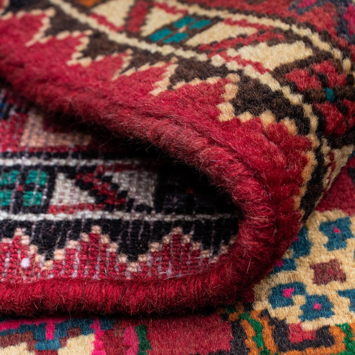 Persisk matta - Nomadic - 121 x 85 cm - röd