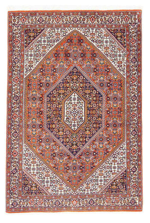 Persisk matta - Bijar - 160 x 101 cm - orange