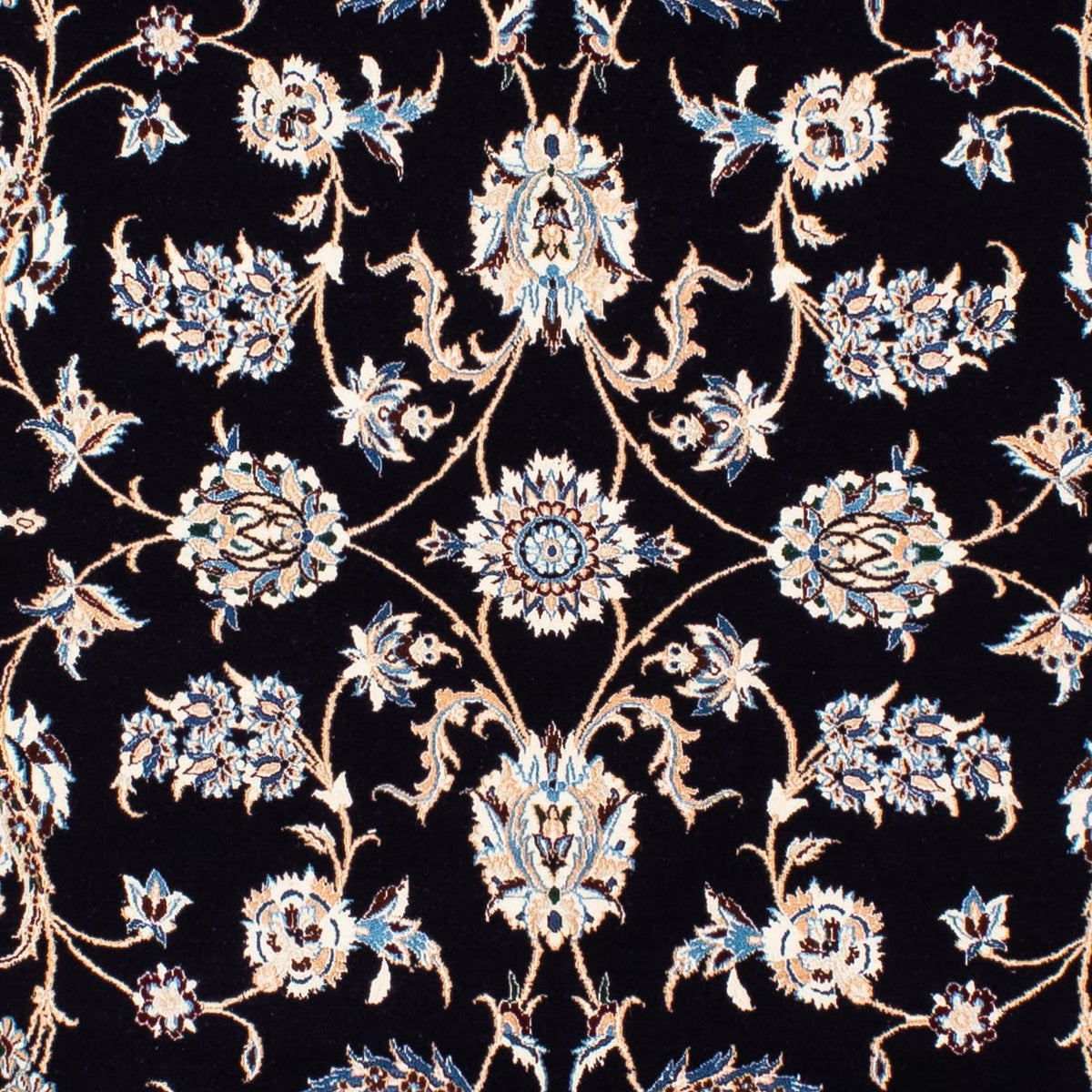 Persisk matta - Nain - Premium - 208 x 127 cm - mörkblå