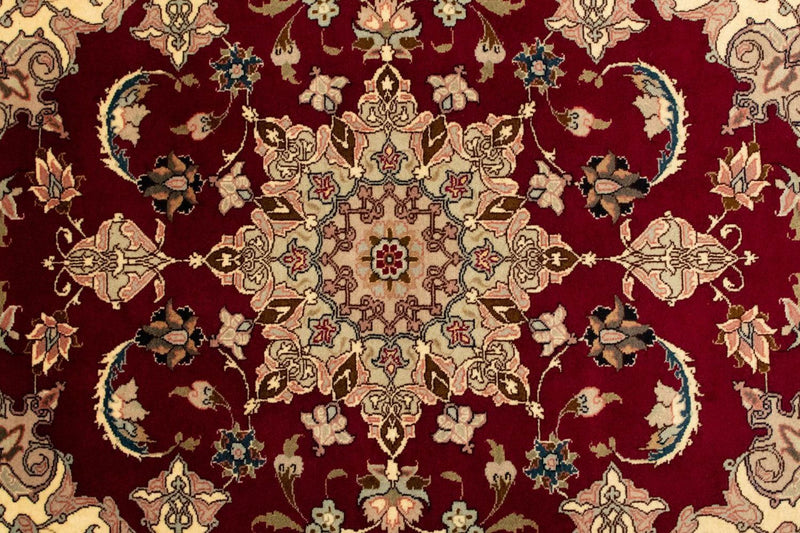 Persisk matta - Tabriz - Royal - 150 x 100 cm - röd