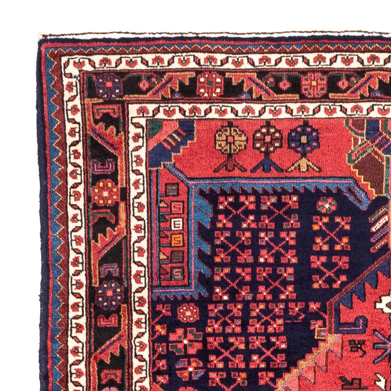 Persisk matta - Nomadic - 230 x 151 cm - mörkblå