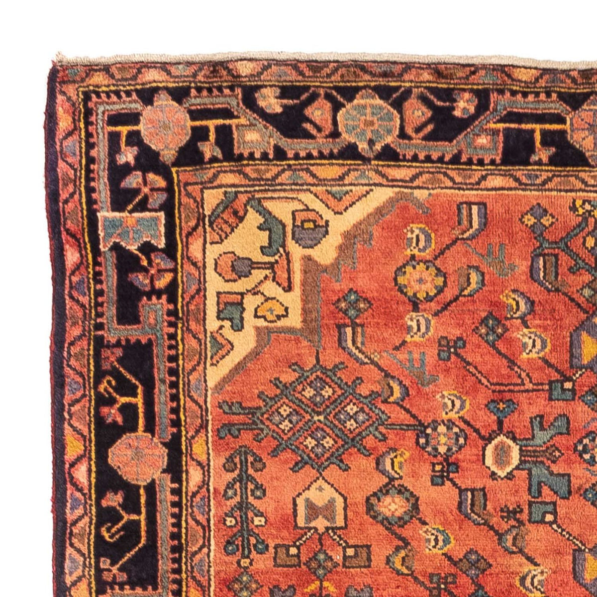 Persisk matta - Nomadic - 242 x 147 cm - ljusröd