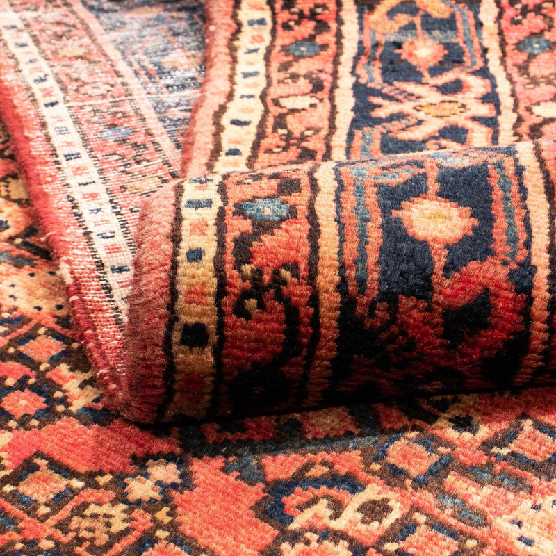 Persisk matta - Nomadic - 210 x 165 cm - mörkröd