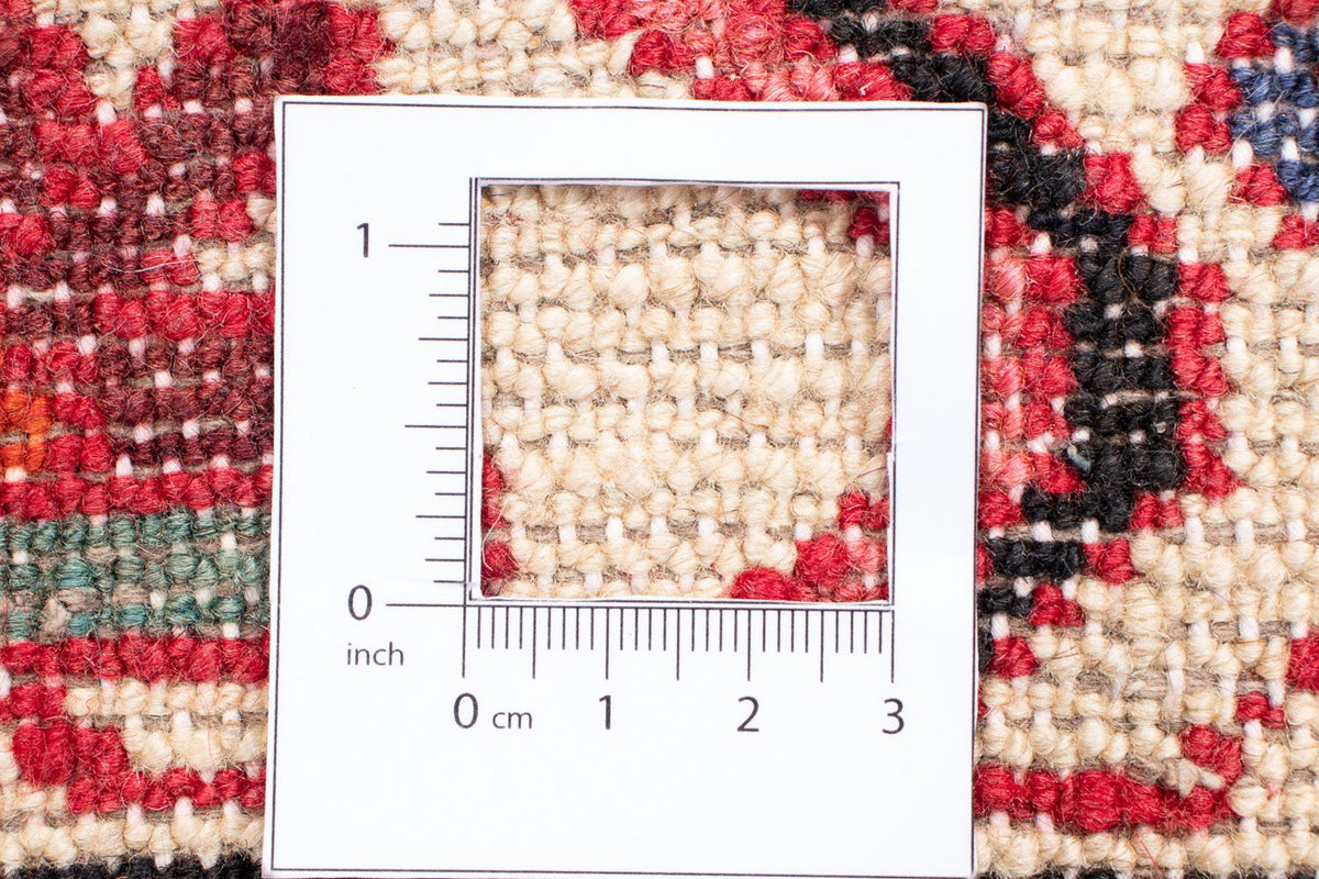 Persisk matta - Nomadic - 211 x 165 cm - mörkröd